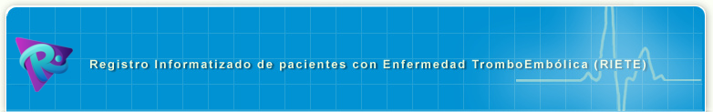 Registro Informatizado de Pacientes con Enfermedad TromboEmbólica (R.I.E.T.E.)